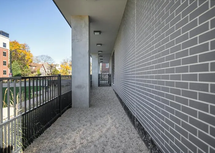 Апартаменты 1br W Lounge Pool Gym Nr Metra Chi-864 *