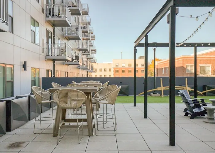 1br W Lounge Pool Gym Nr Metra Chi-864 * Элмхурст