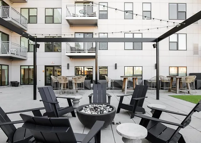 1br W Lounge Pool Gym Nr Metra Chi-864 Апартаменты *