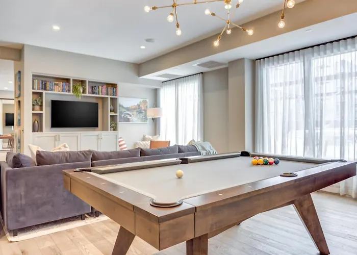 Апартаменты 1br W Lounge Pool Gym Nr Metra Chi-864