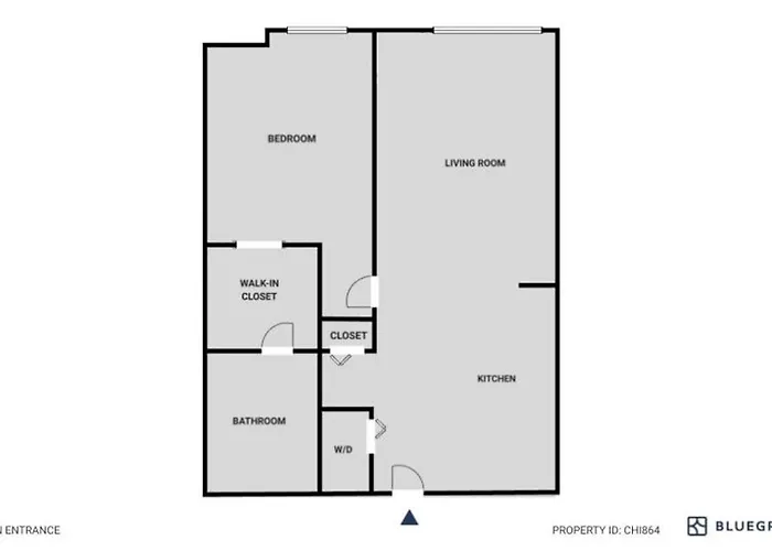 Апартаменты 1br W Lounge Pool Gym Nr Metra Chi-864